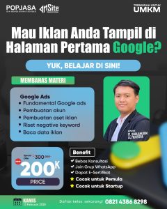Pentingnya Latihan Google Ads untuk Kesuksesan Digital Marketing